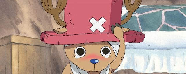 Chopper et son chapeau rouge qu'il ne quitte jamais !