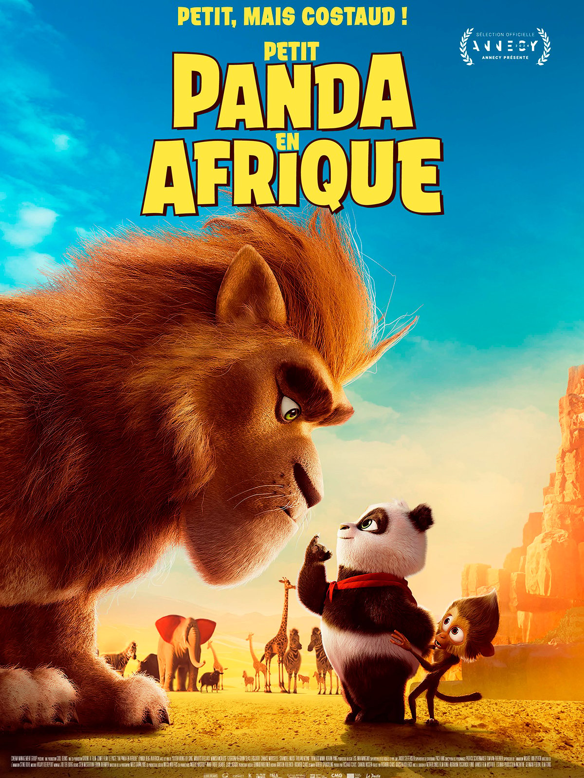Affiche film PETIT PANDA EN AFRIQUE