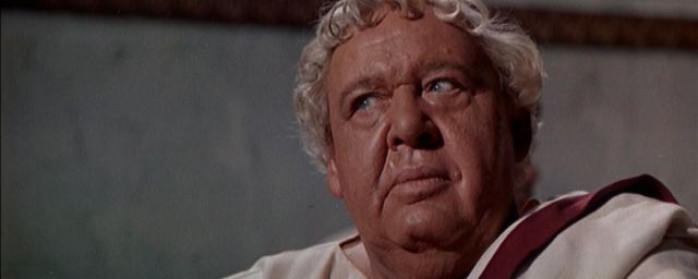 Charles Laughton dans Spartacus réalisé par Stanley Kubrick