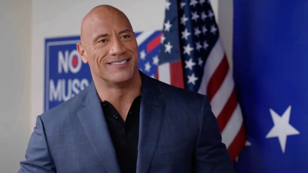Dwayne Johnson the next president of the United States?  “I received visits from various parties”