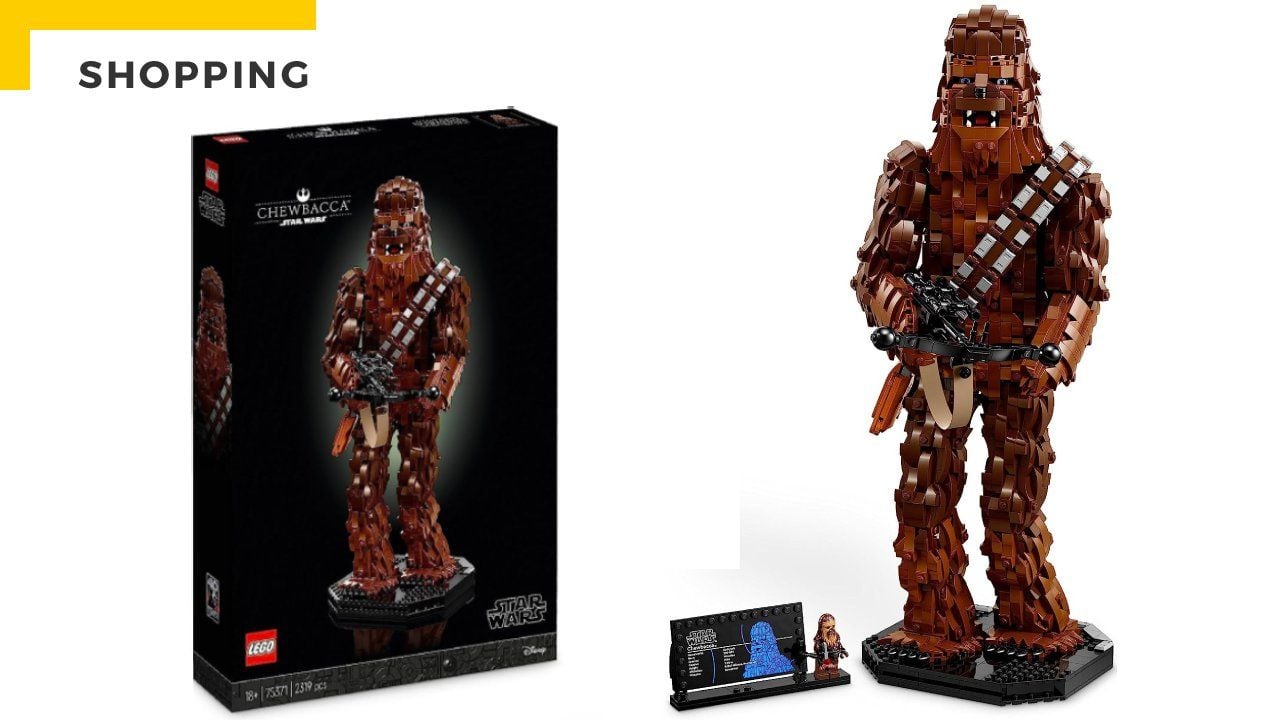 Star Wars: LEGO Chewbacca Made for the 40th Anniversary of Return of the Jedi!