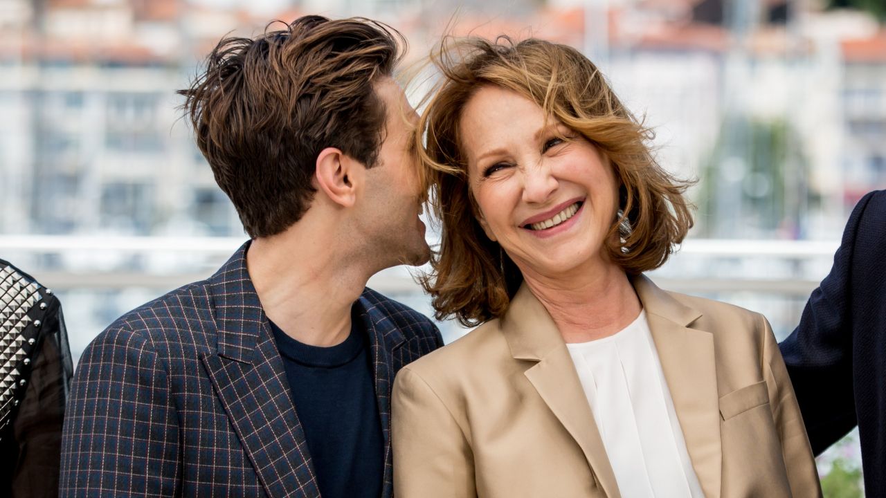 Xavier Dolan et Nathalie Baye pour la présentation de 