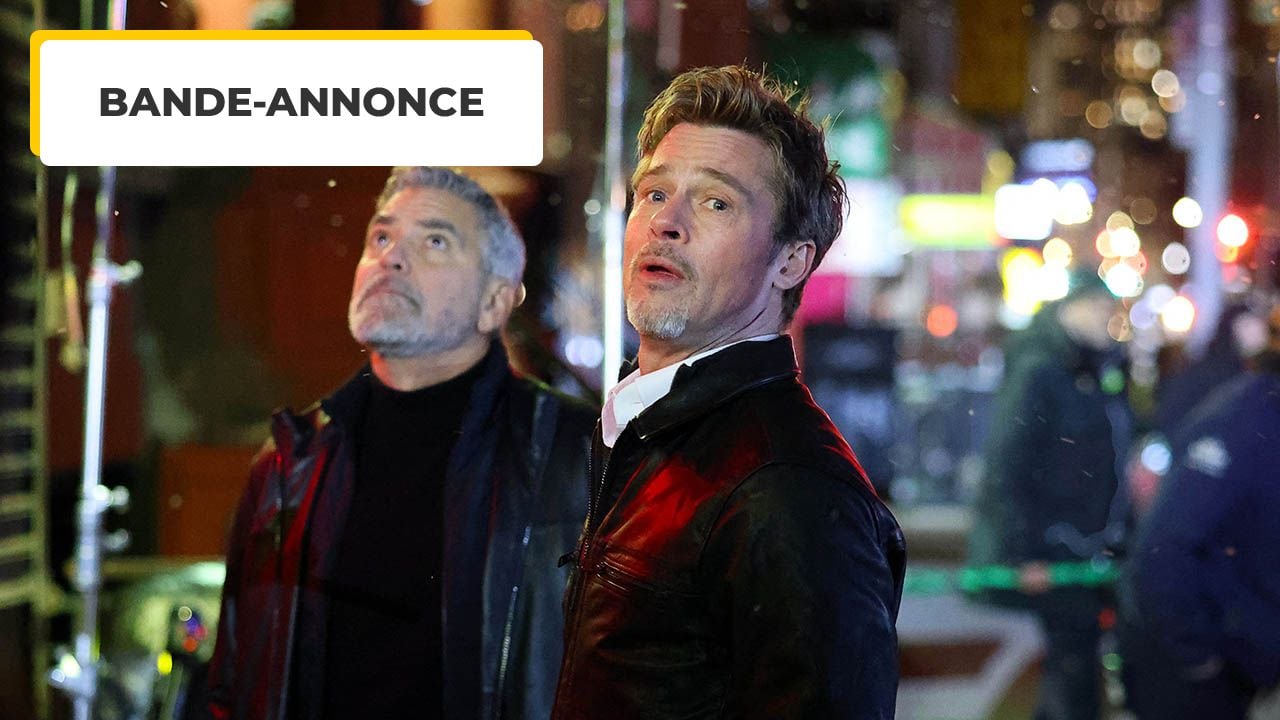 Brad Pitt + George Clooney: “A movie that exceeds our expectations”… Wolfs trailer is out!