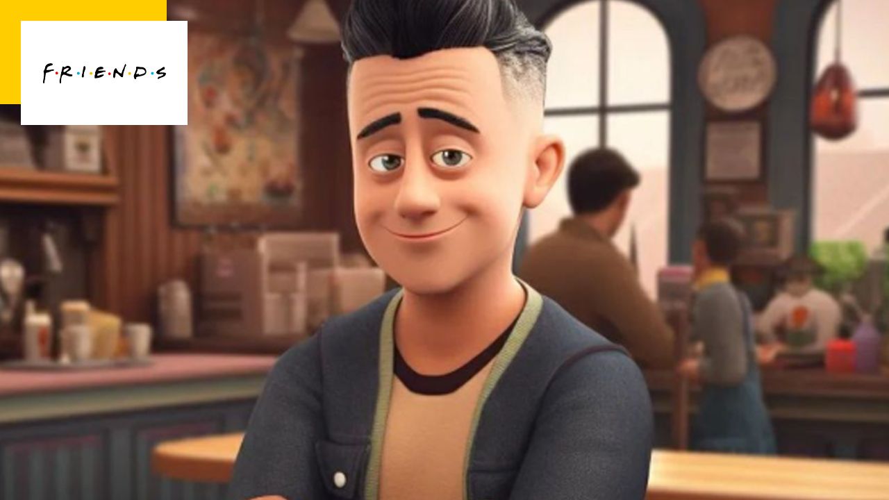 Pixar version friends!  Discover Joey, Rachel and others in animation