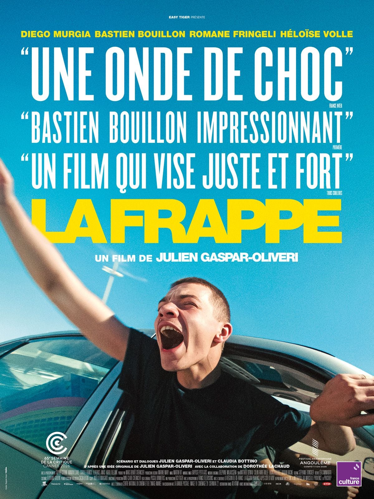 Image du spectacle La Frappe de Julien Gaspar-Oliveri