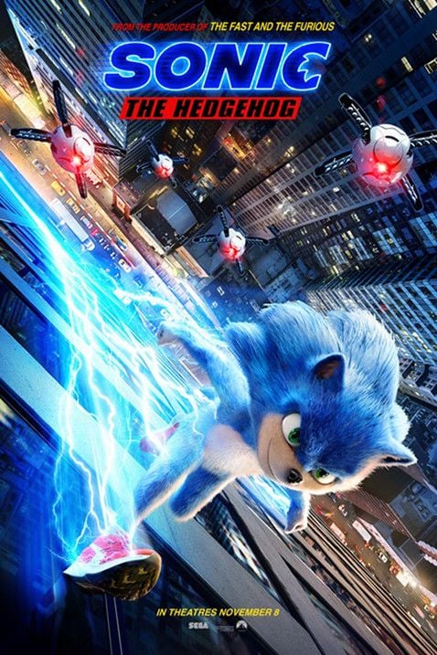 Affiche Du Film Sonic Le Film Photo Sur Allocin