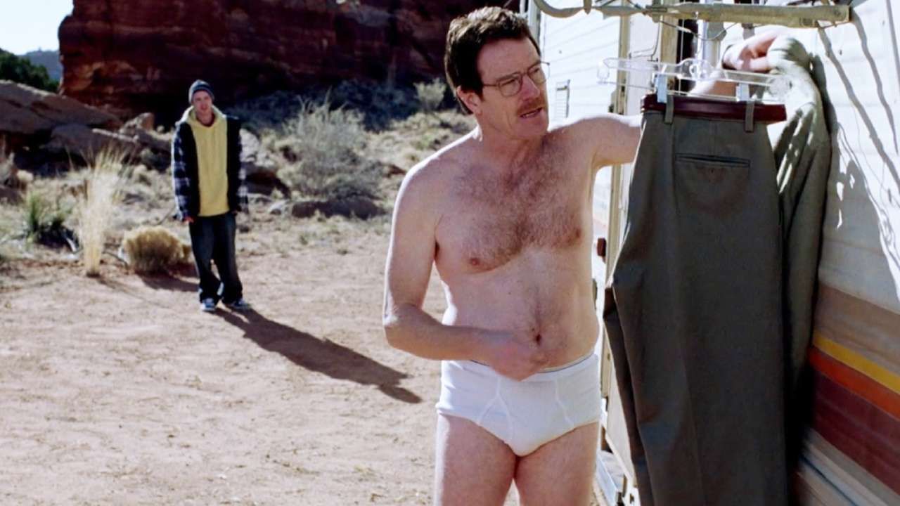 Bryan Cranston et son slip