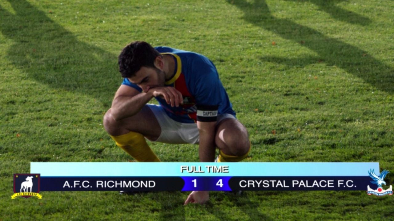 Le capitaine Roy Kent abattu après la lourde défaite contre Crystal Palace