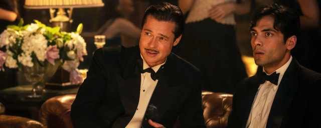 Brad Pitt et Diego Calva dans 