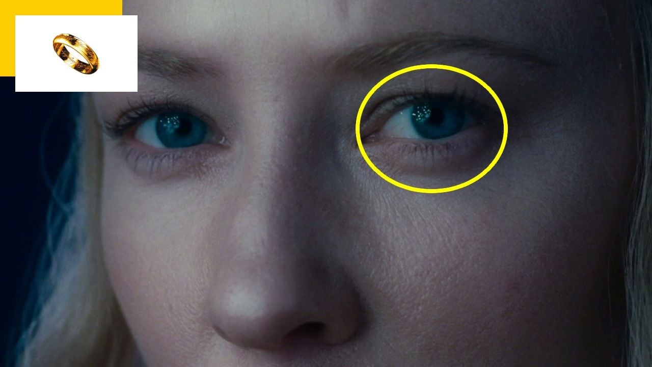 The Lord of the Rings: Stop at 2 hours 35 minutes and take a close look at Galadriel’s eyes