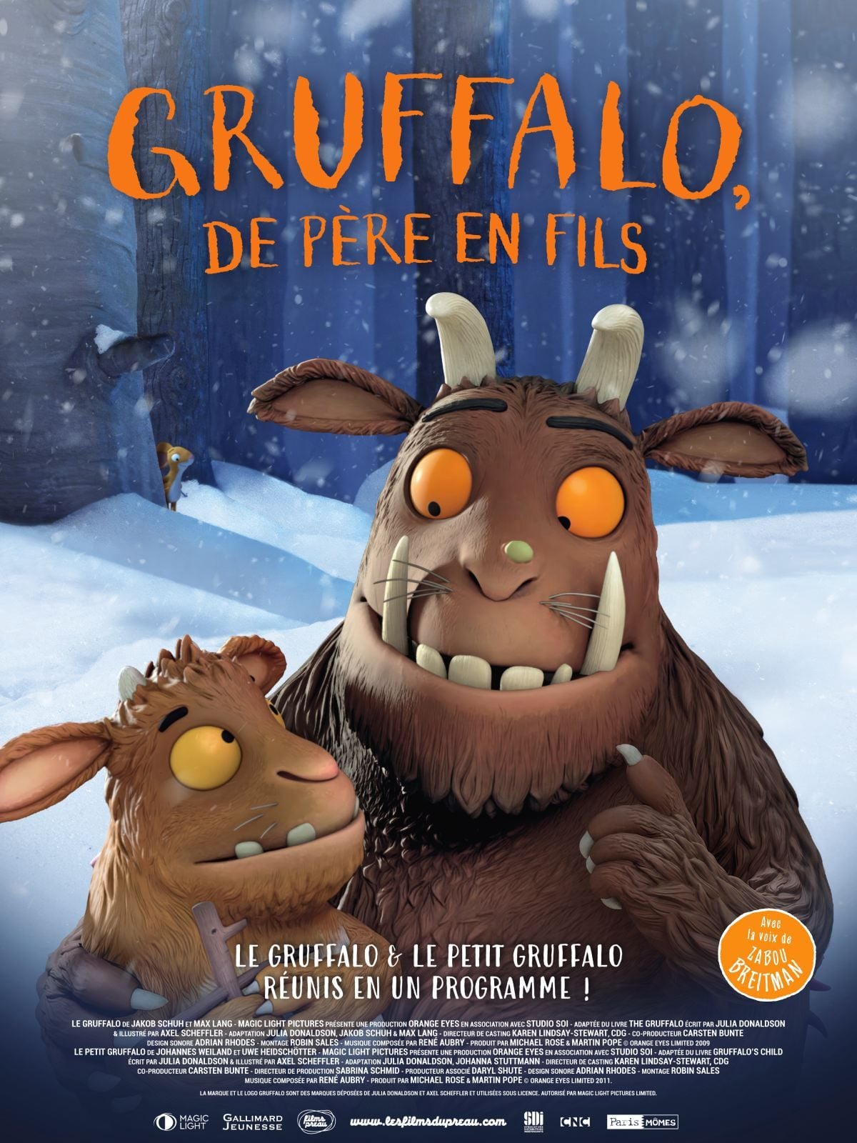 Gruffalo, de père en fils streaming gratuit
