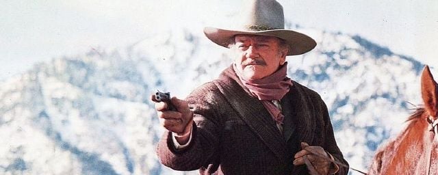 John Wayne dans son dernier film “Le Dernier des géants” (1976)