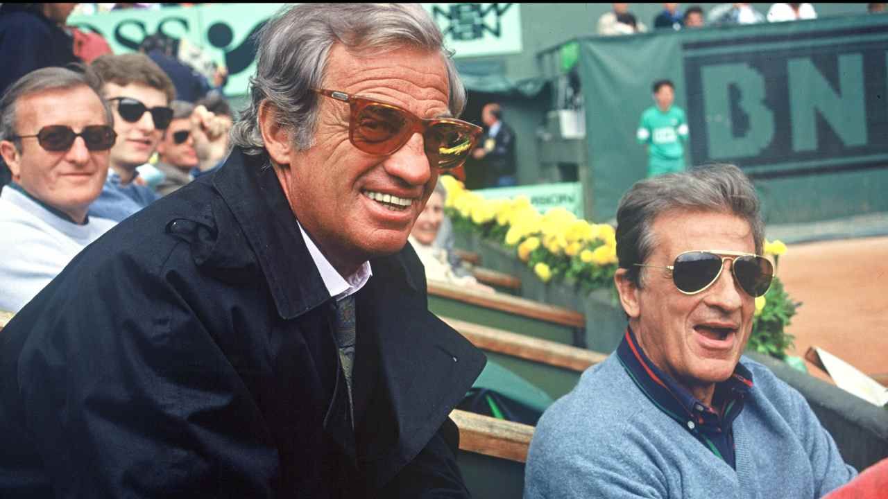 Jean-Paul et Alain Belmondo