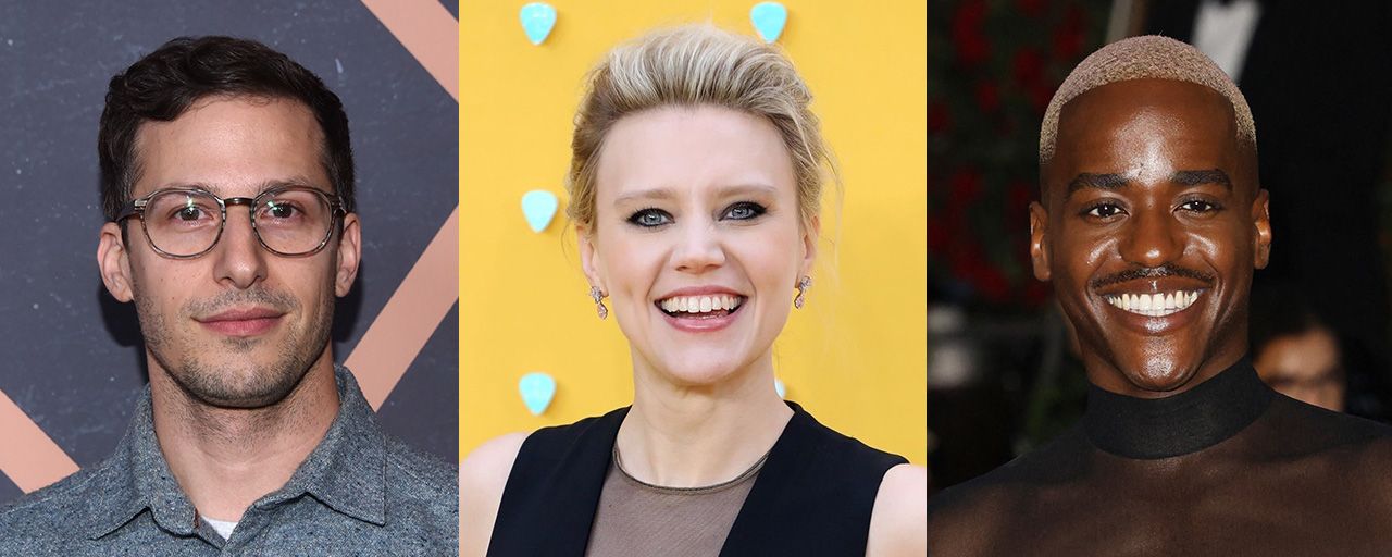 Andy Samberg, Kate McKinnon & Ncuti Gatwa