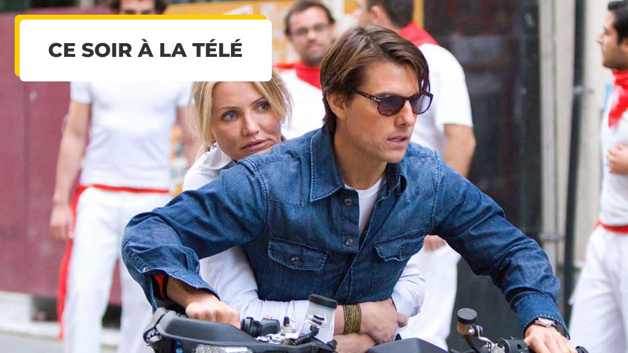 TONIGHT ON TV: TOM CRUISE + CAMERON DIAZ + MOTORCYCLE… The addition heralds a true moment of fun and stunts without the stunts.