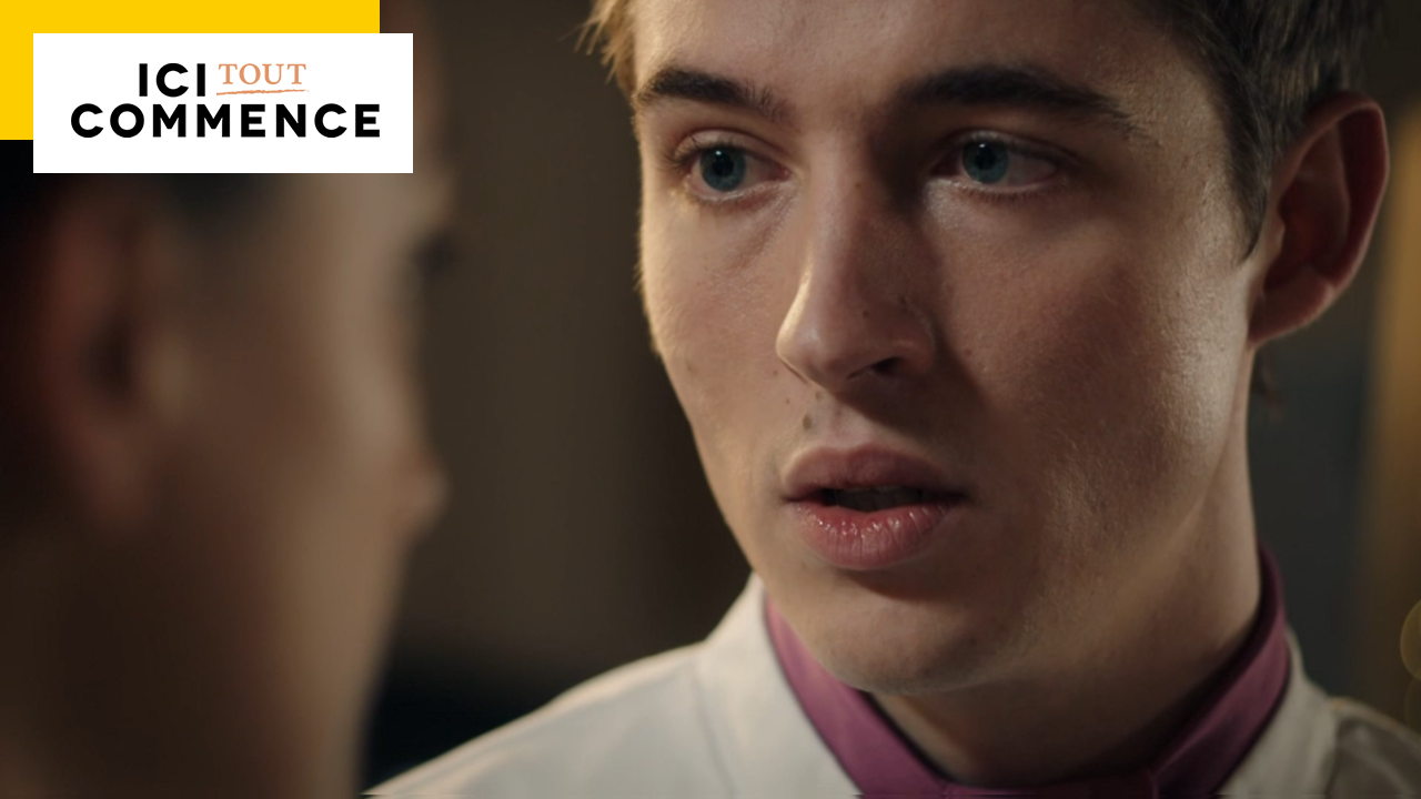 Here it all begins: Jimmy declares his love to a student at the institute!