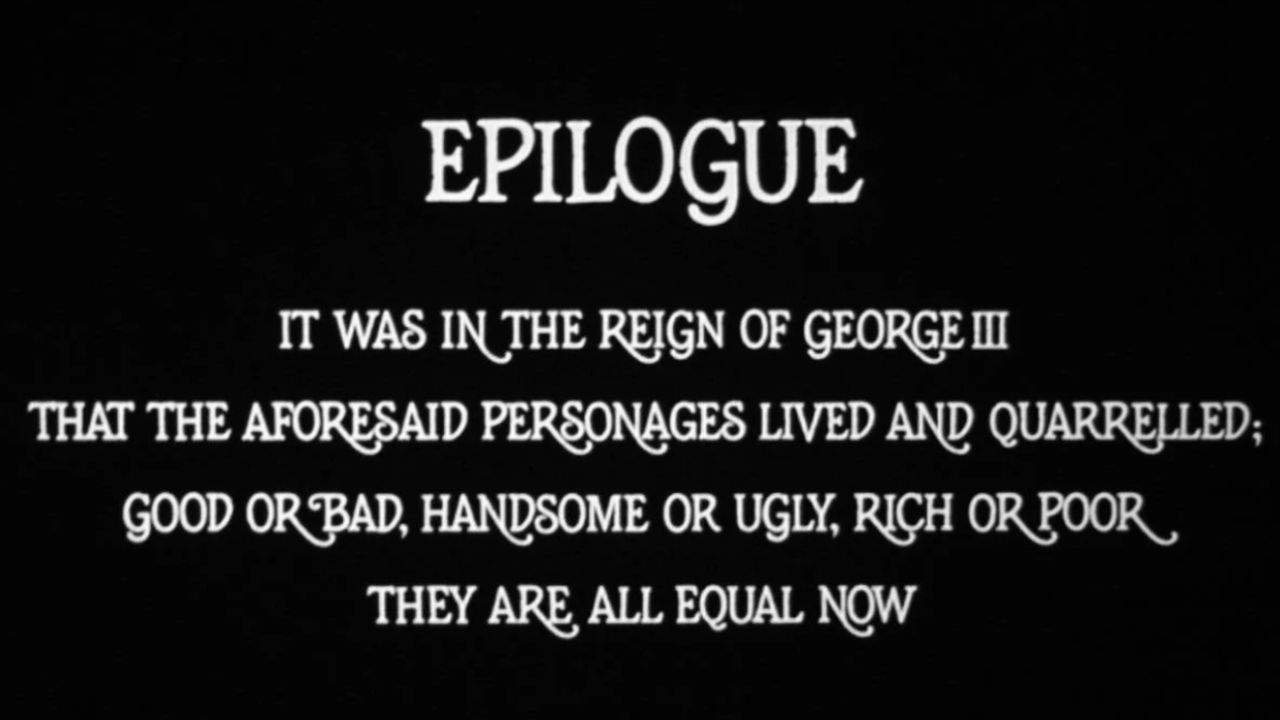 La citation finale, en VO