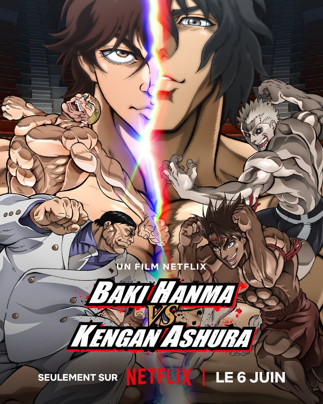 Baki Hanma vs Kengan Ashura streaming gratuit