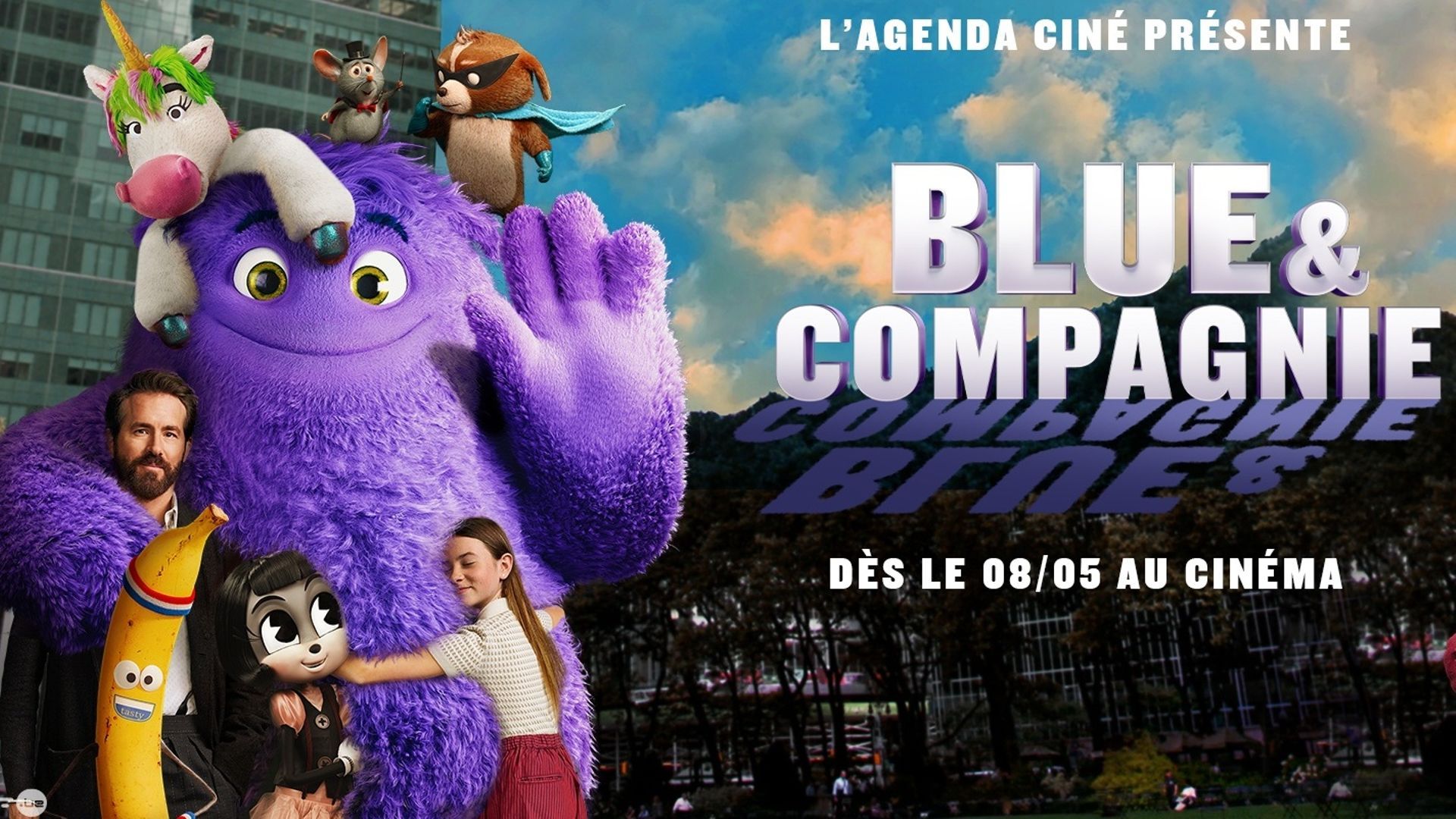 Affiche Blue et Compagnie