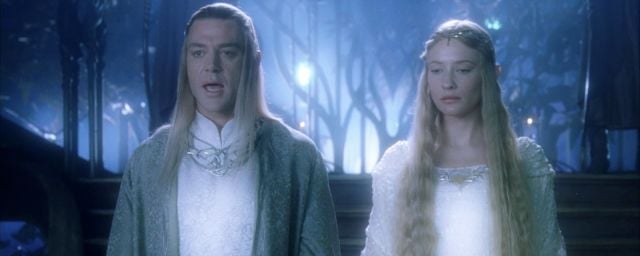 Celeborn et Galadriel dans Le Seigneur des Anneaux