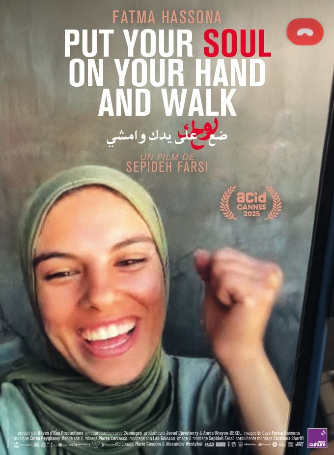 Image du spectacle Put Your Soul on Your Hand and Walk de Sepideh Farsi
