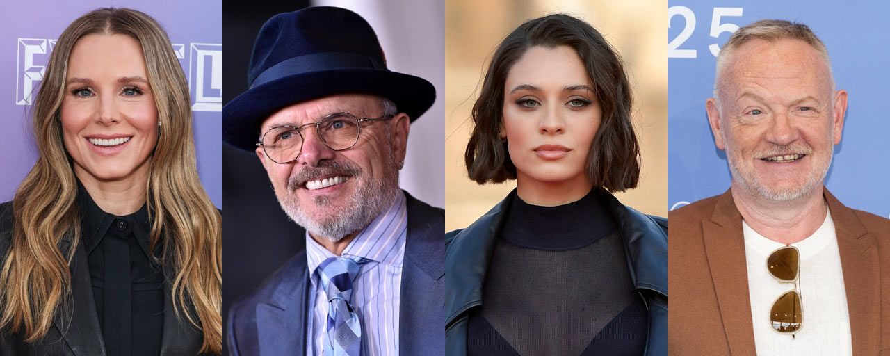 Kristen Bell, Joe Pantoliano, Daniela Melchior et Jared Harris 