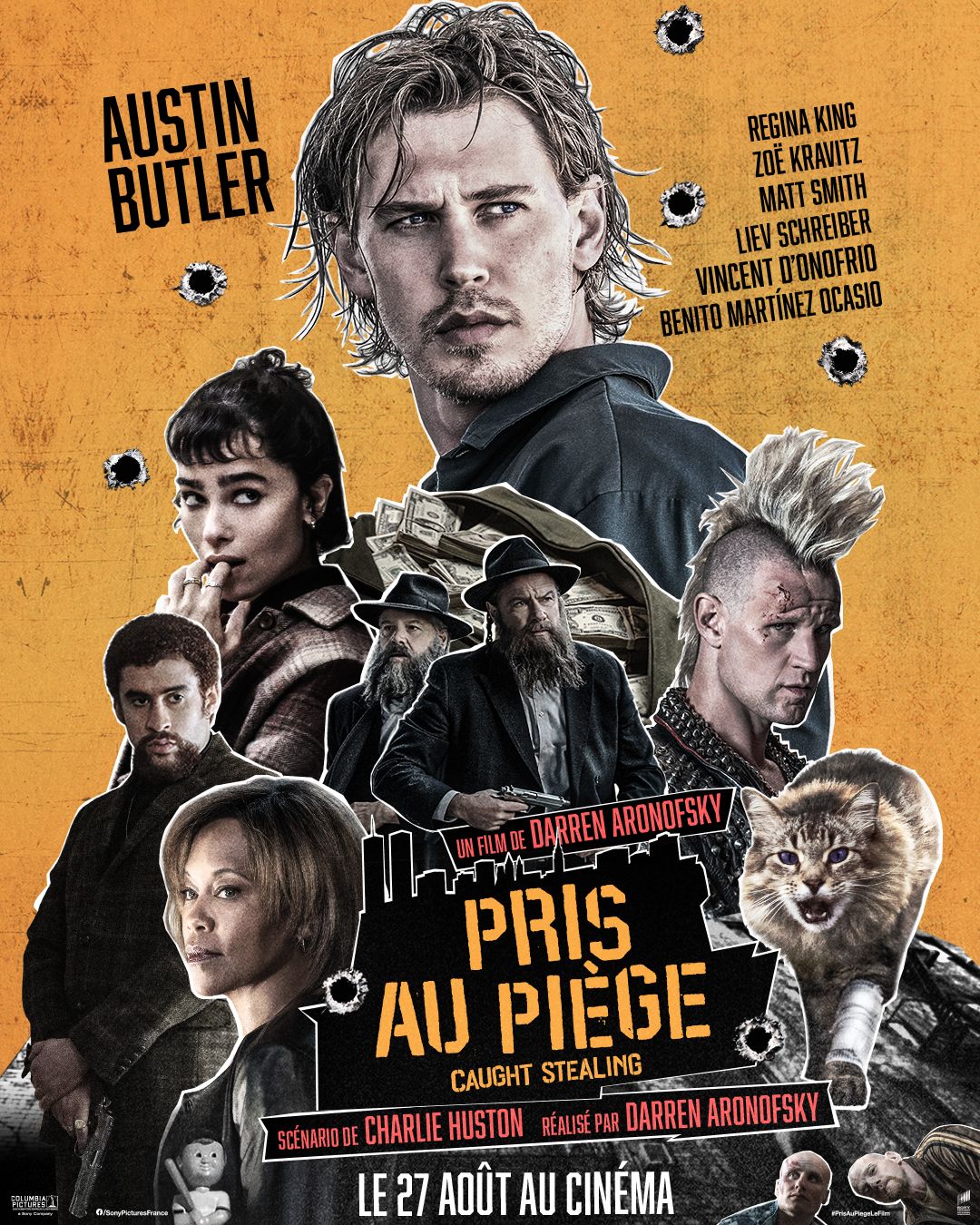 affiche PRIS AU PIEGE - CAUGHT STEALING