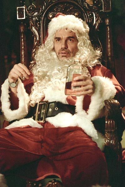 Billy Bob Thornton mauvais père Noël meme