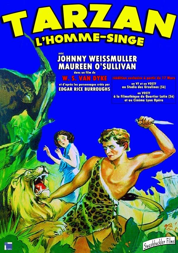 Tarzan, l'homme singe streaming vf gratuit