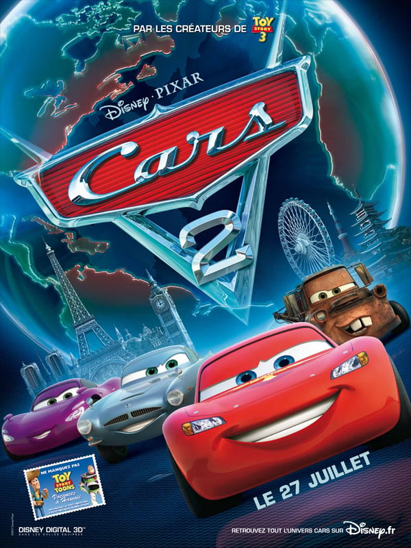 Cars 2 en Blu Ray : Cars 2 - AlloCiné