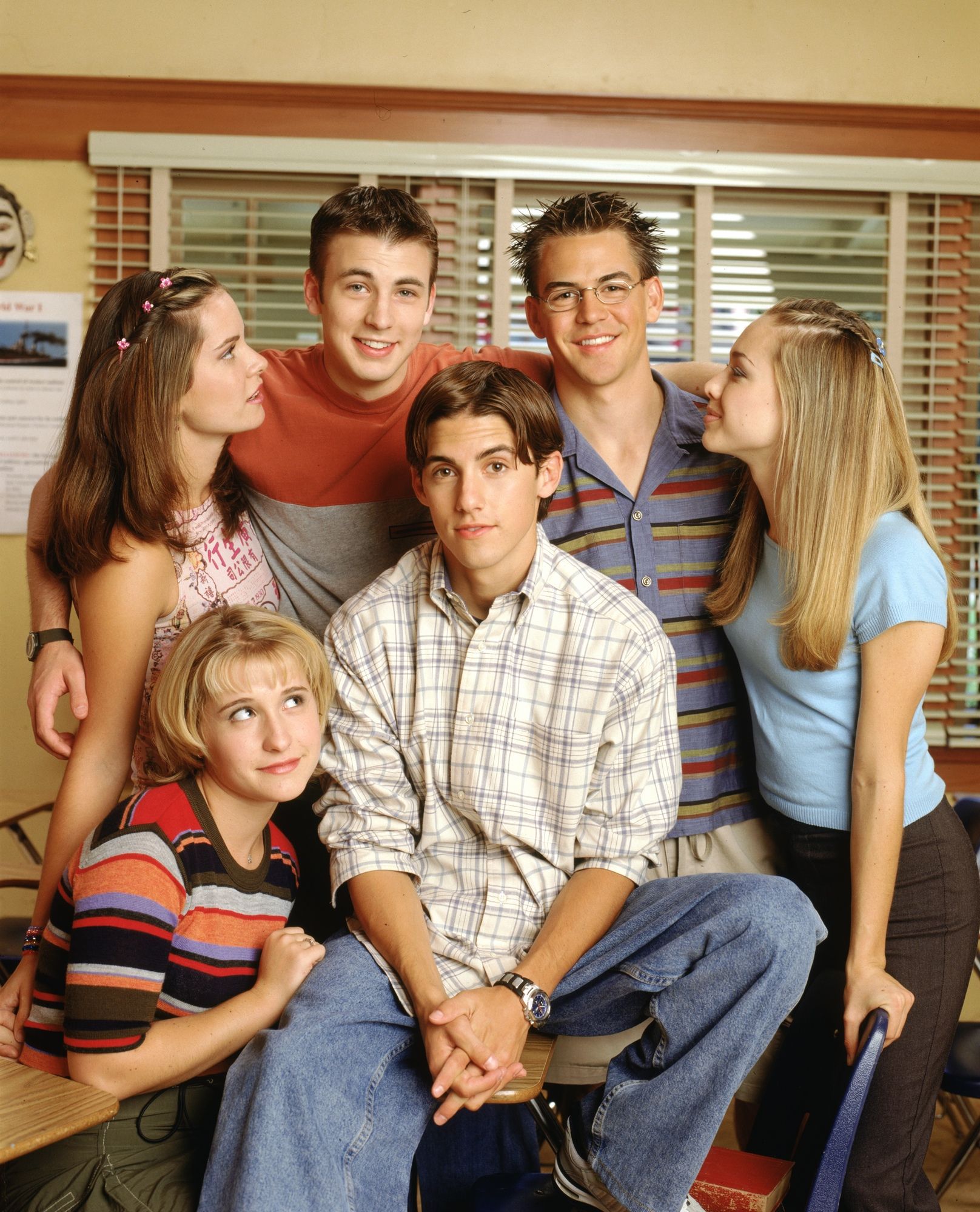 Photo de Allison Mack Opposite Sex Photo Allison Mack, Chris Evans, Kyle Howard, Lindsey
