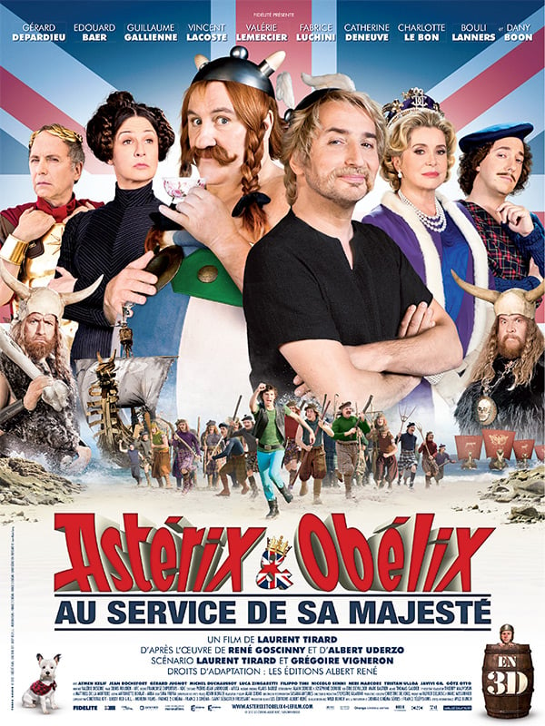 Astérix et Obélix : au service de Sa Majesté en Blu Ray : Astérix & Obélix  au service de sa Majesté (Blu-ray 3D) - Blu-ray 3D + Blu-ray 2D - AlloCiné