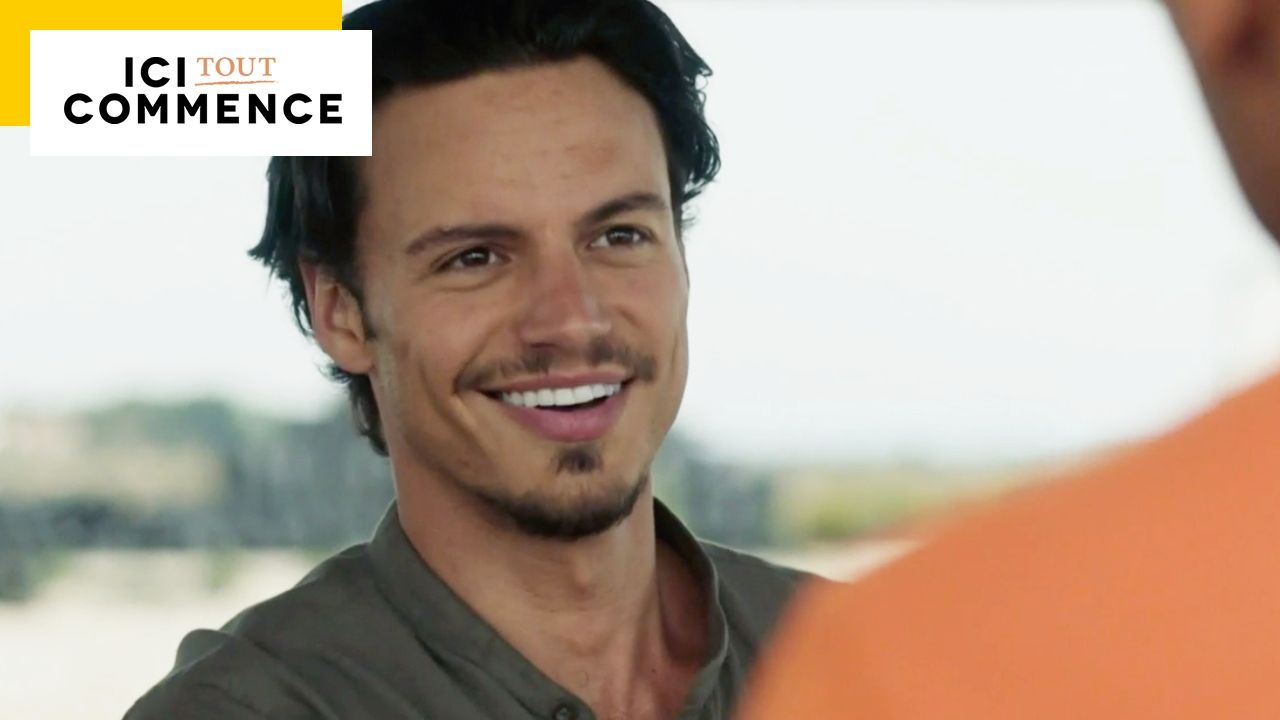 This is where it all begins: the first images of Tony, the new tempter of the series