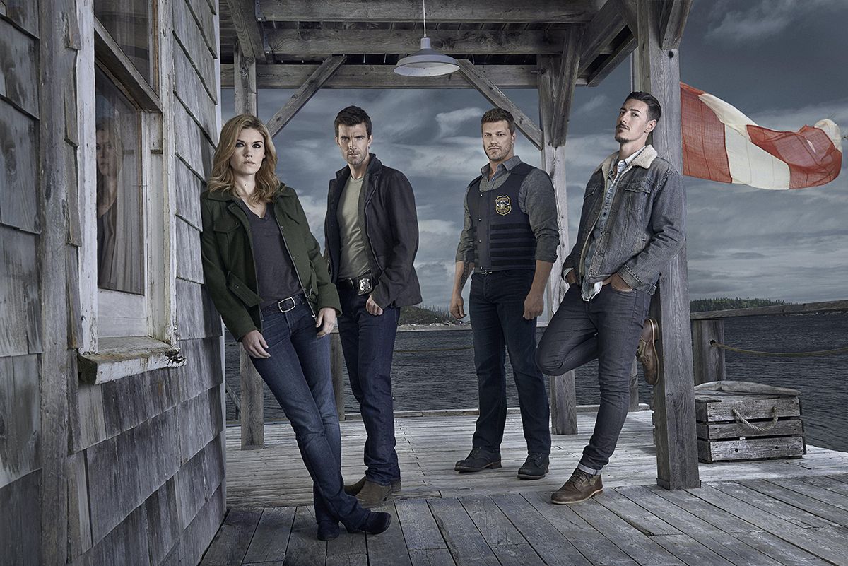 Les Mystères de Haven : Photo Emily Rose, Lucas Bryant, Eric Balfour
