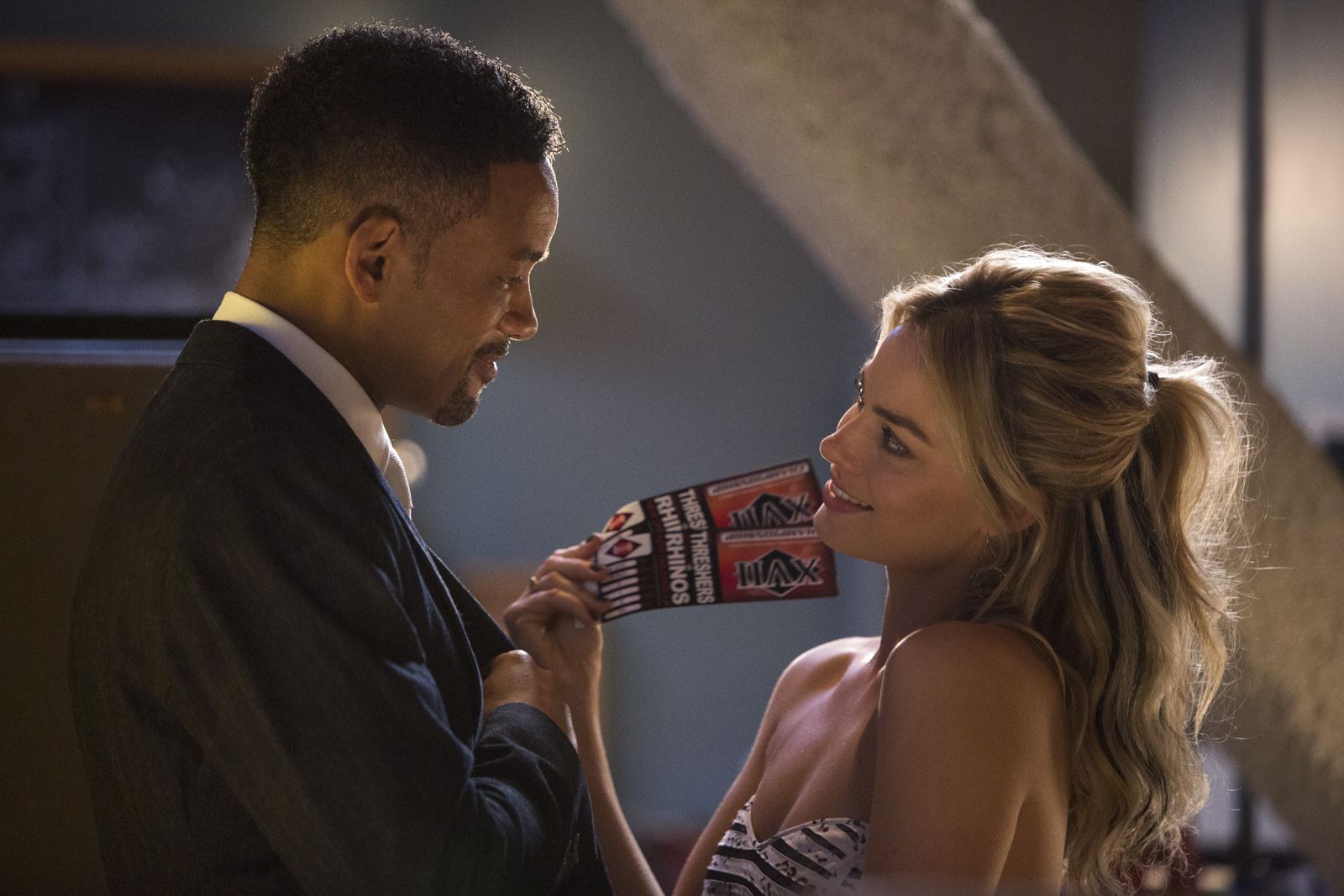 Photo de Margot Robbie Diversion Photo Will Smith, Margot Robbie