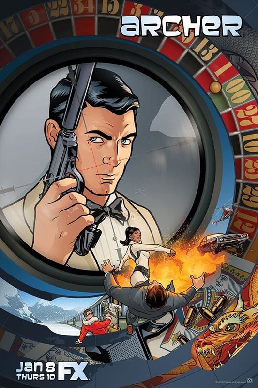 Archer (2009) Saison 6 AlloCiné