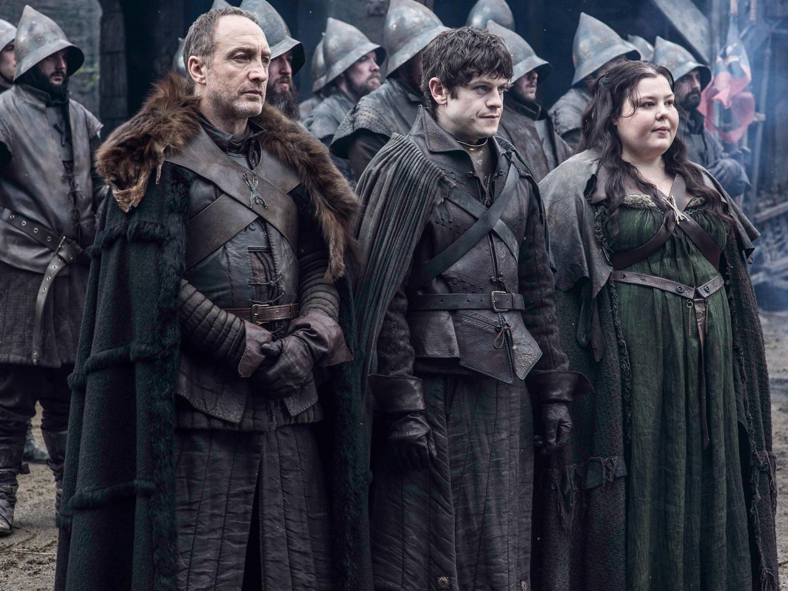 Game of Thrones Game of Thrones Photo Elizabeth Webster, Iwan Rheon, Michael McElhatton
