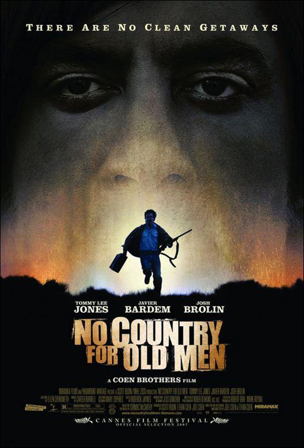 Non Ce Pays N Est Pas Pour Le Vieil Homme Affiche du film No Country for Old Men - Non, ce pays n'est pas pour le