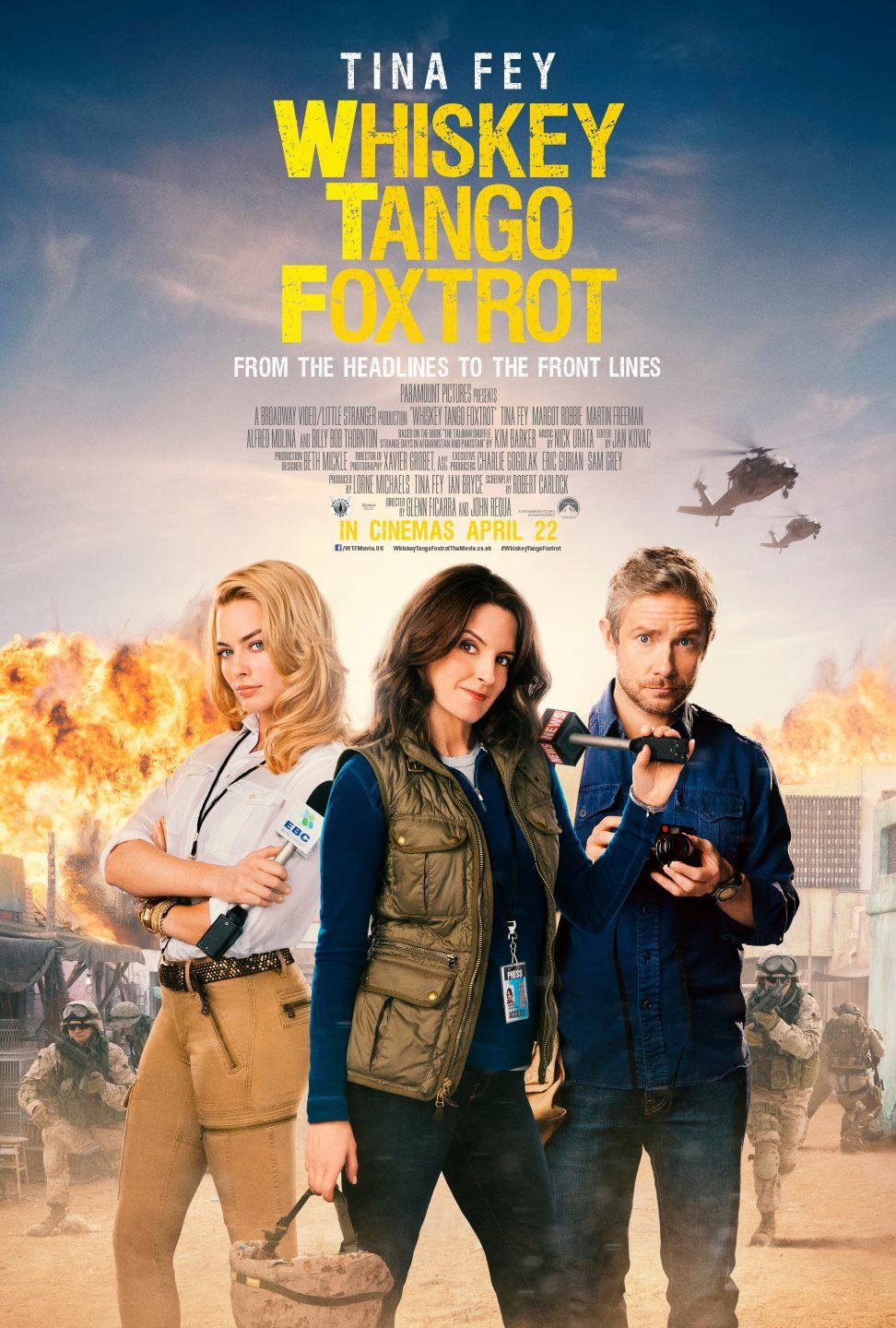 Whiskey Tango Foxtrot streaming gratuit