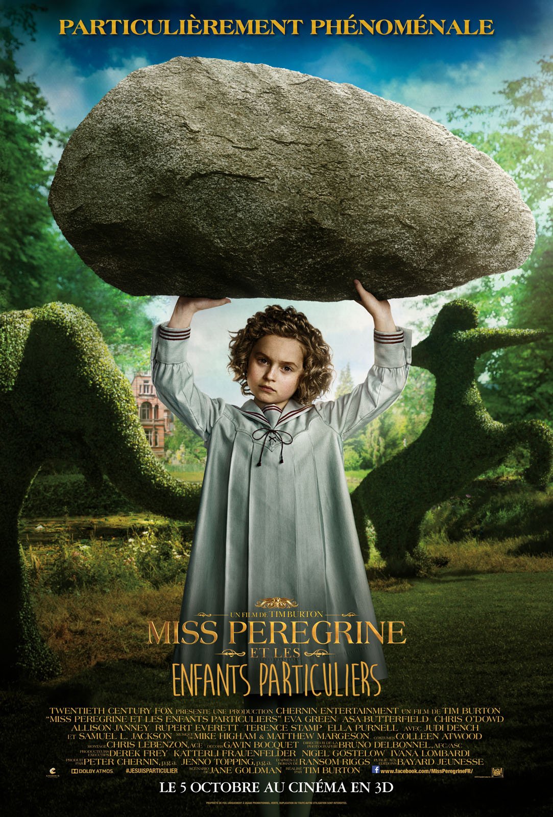 Affiche Du Film Miss Peregrine Et Les Enfants Particuliers Photo 36 Sur 38 Allociné