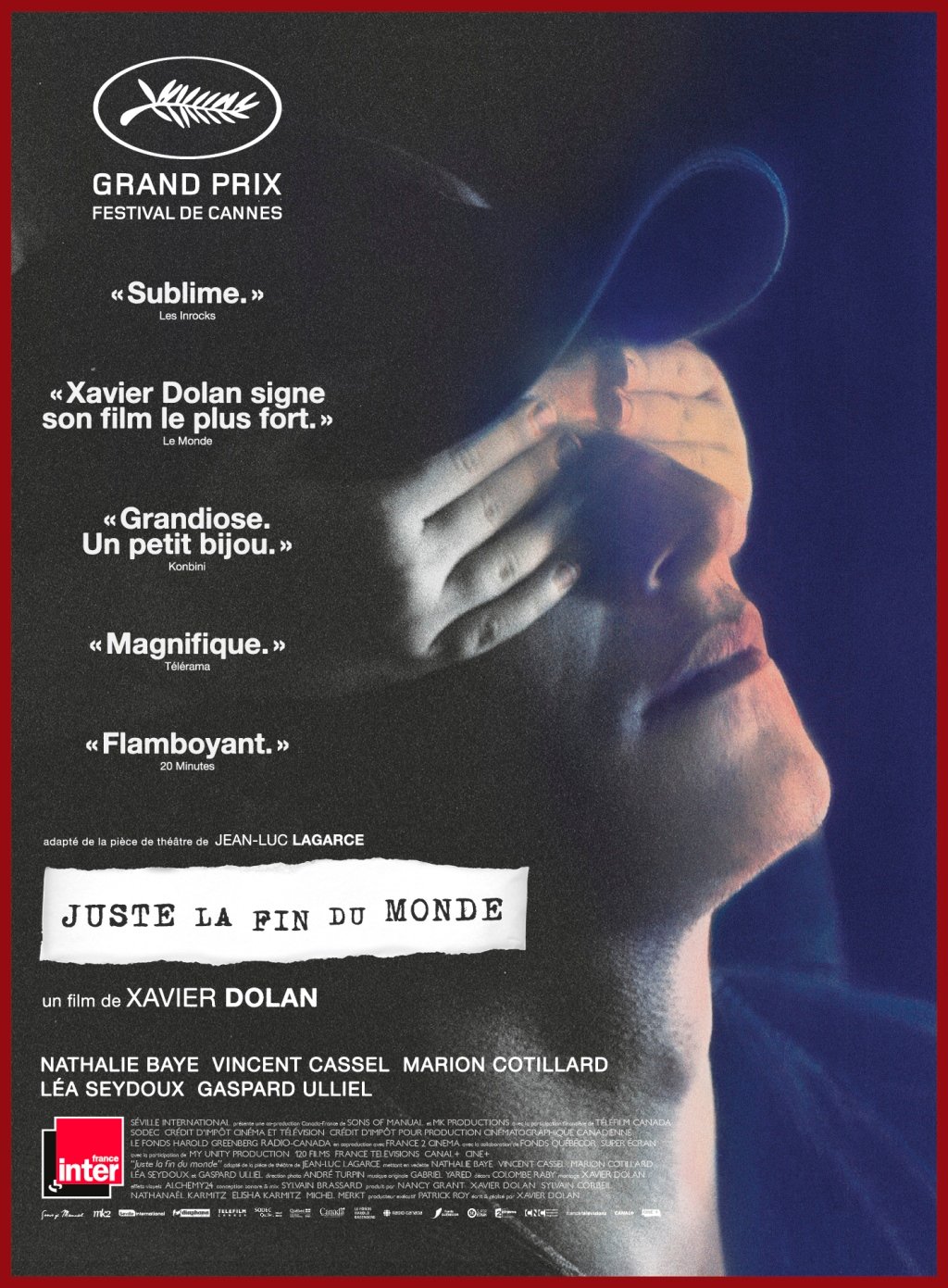 Juste La Fin Du Monde en DVD : JUSTE LA FIN DU MONDE-NL - AlloCiné
