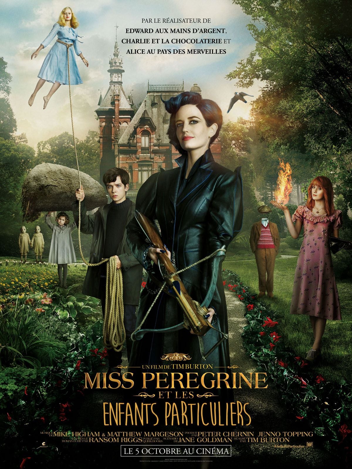 Miss Peregrine et les enfants particuliers streaming gratuit