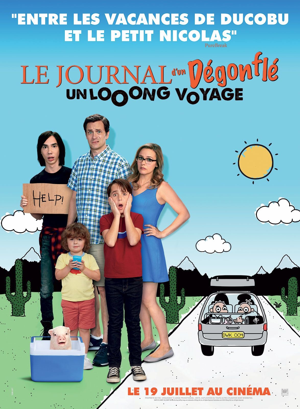 Le Journal d'un dégonflé : un looong voyage streaming vf gratuit