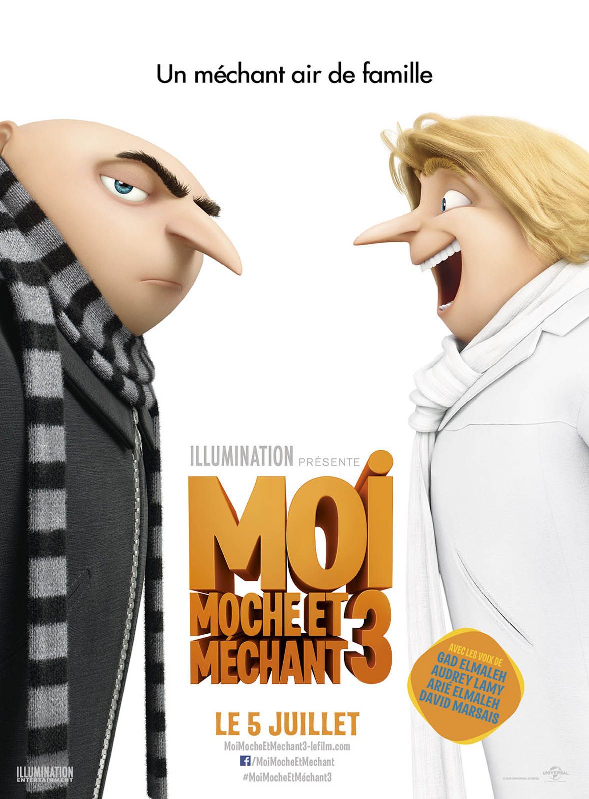 Moi, Moche et Méchant 3 streaming fr