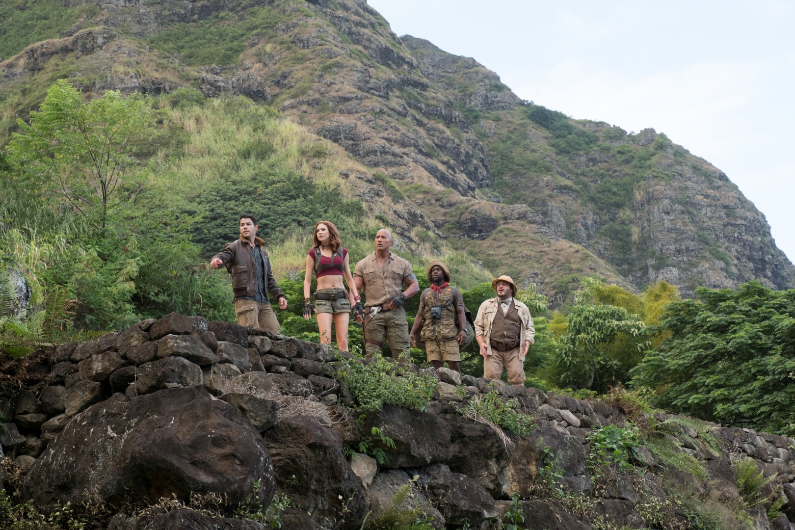 Photo De Dwayne Johnson Jumanji Bienvenue Dans La Jungle Photo Kevin Hart Jack Black