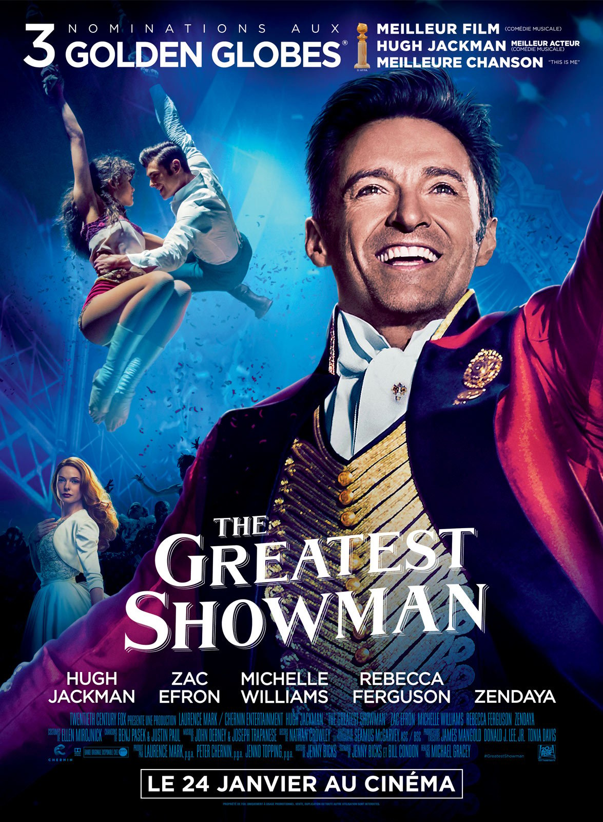 poster de The greatest Showman