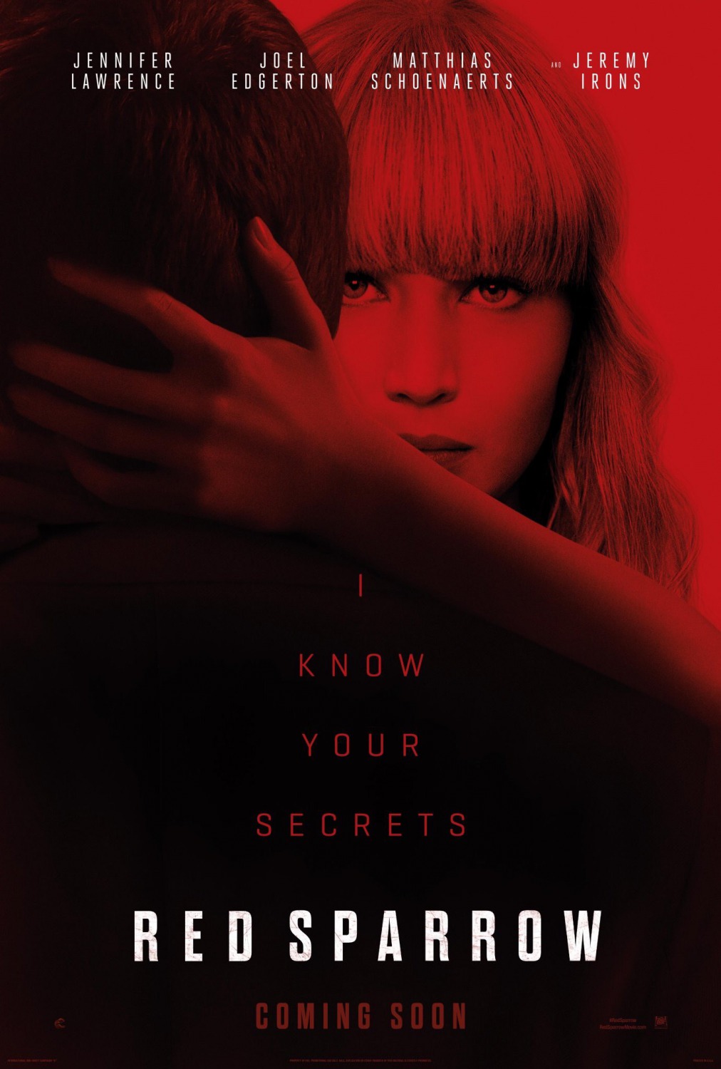 Résultat de recherche d'images pour "red sparrow affiche"