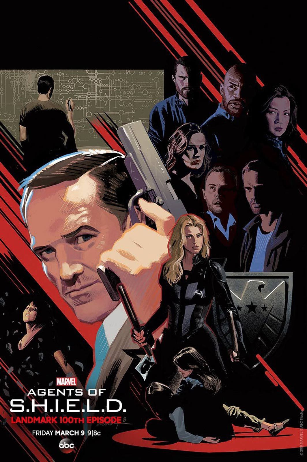 Les Agents Du S.h.i.e.l.d. Saison 5 Poster Marvel : Les Agents du S.H.I.E.L.D. - Saison 5 - Affiche 21 sur