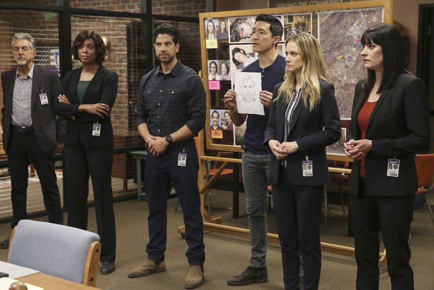 Esprits criminels Photo A.J. Cook, Adam Rodriguez, Aisha Tyler, Daniel
