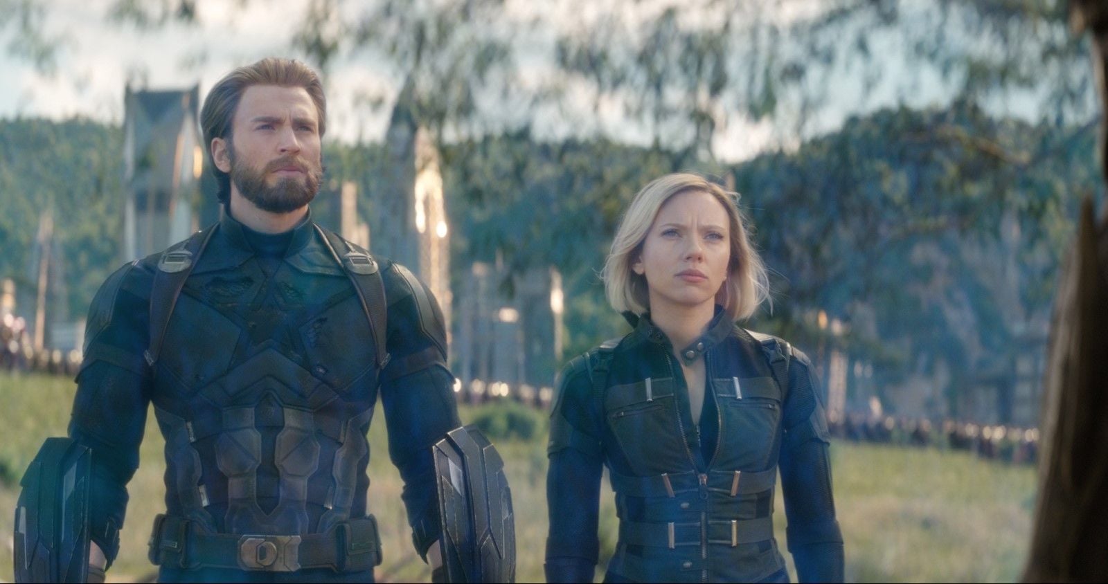 Photo de Chris Evans - Avengers: Infinity War : Photo Scarlett Johansson, Chris Evans - Photo ...